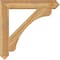 Ekena Millwork Legacy Arts & Crafts Rough Sawn Bracket, Western Red Cedar, 6"W x 42"D x 42"H BKT06X42X42LEC03RWR - alternate 2